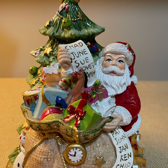 Fitz and Floyd “Gifts from Santa” Musical Christmas Figurine. 2017 in Box. - Picture 2 of 7